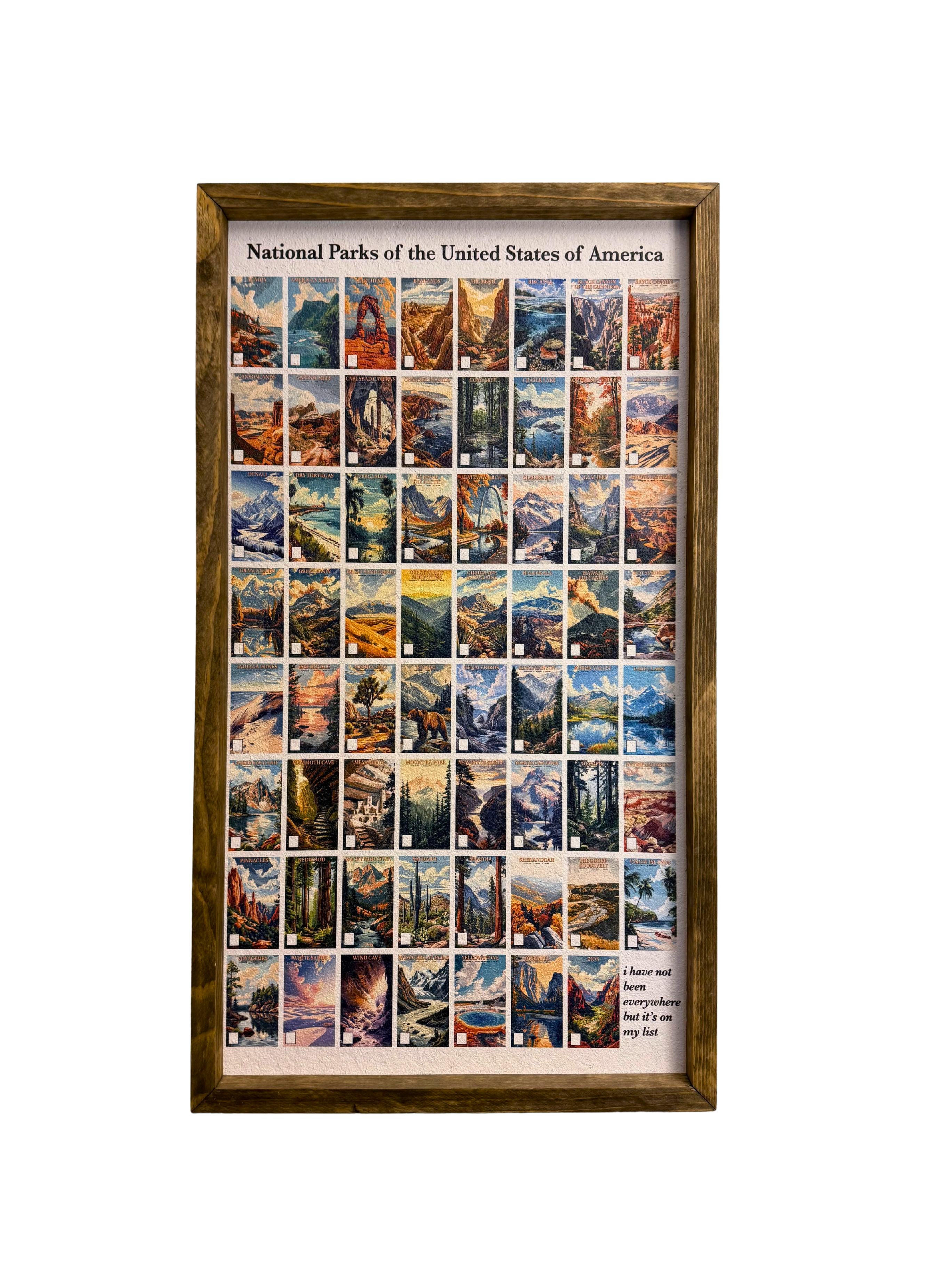 See the National Parks! Pin Board