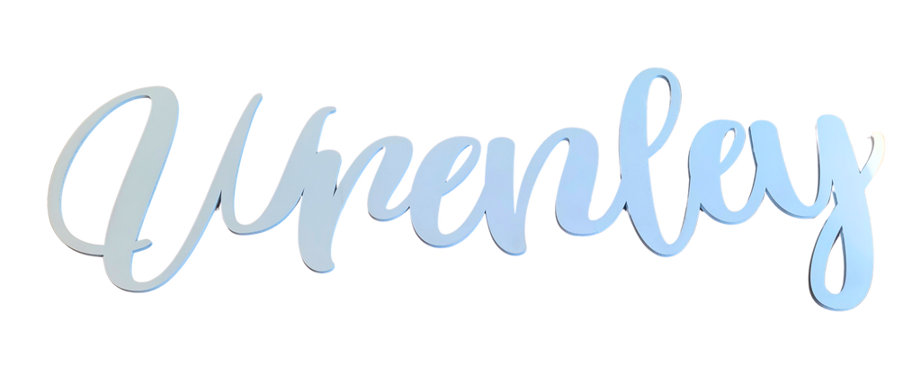 Single Layer Name Sign