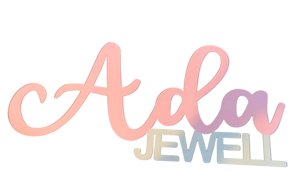Single Layer Name Sign