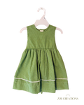 Mia Green Checkered Dress