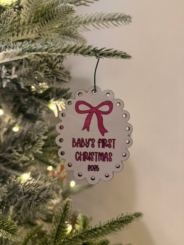 Baby's 1st Christmas Ornament