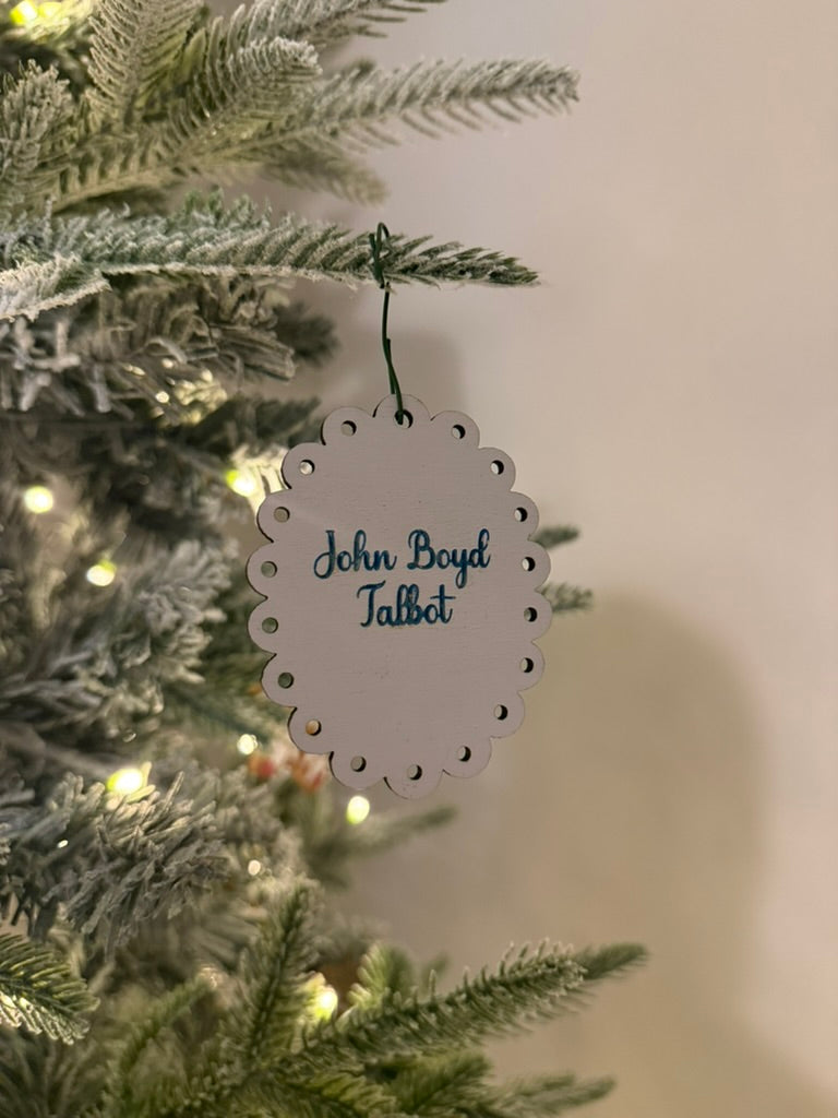 Baby's 1st Christmas Ornament