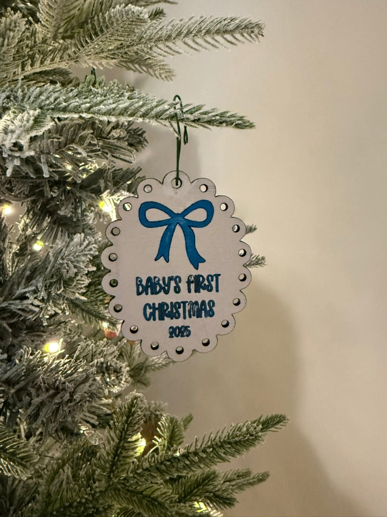 Baby's 1st Christmas Ornament