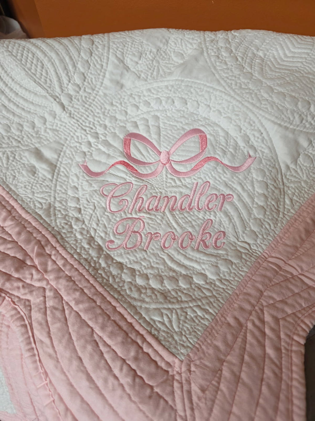 Mary Two-Tone Heirloom Quilt