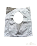 Square Hemstitched Baby Bib