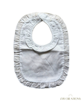 Ruffled Baby Bib