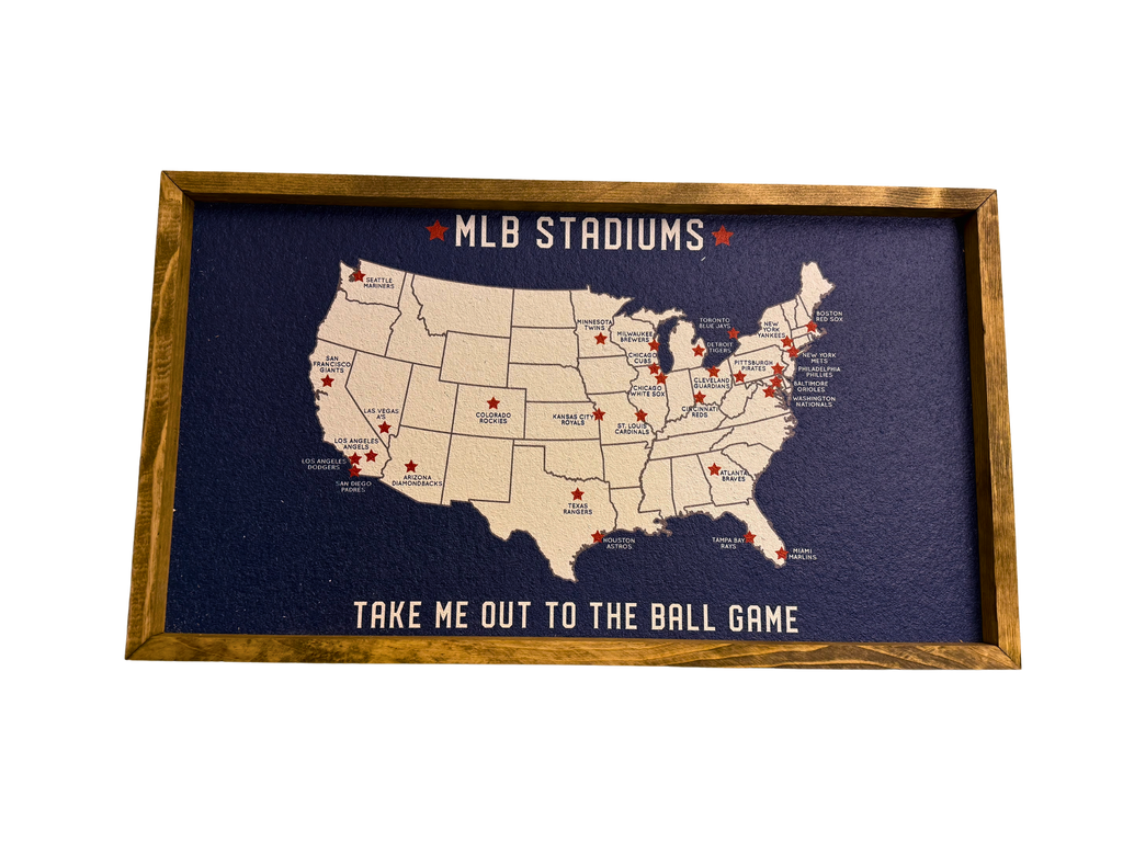 Take Me Out to the Ball Game! Pin Board