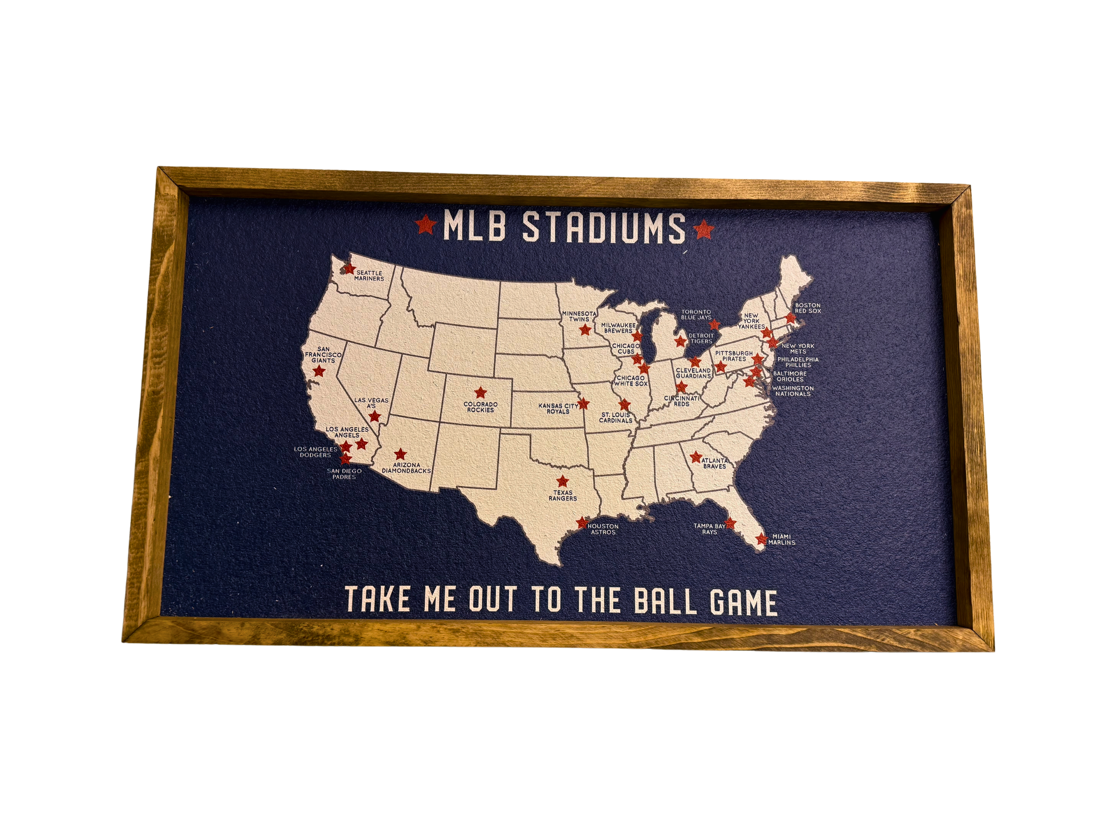 Take Me Out to the Ball Game! Pin Board