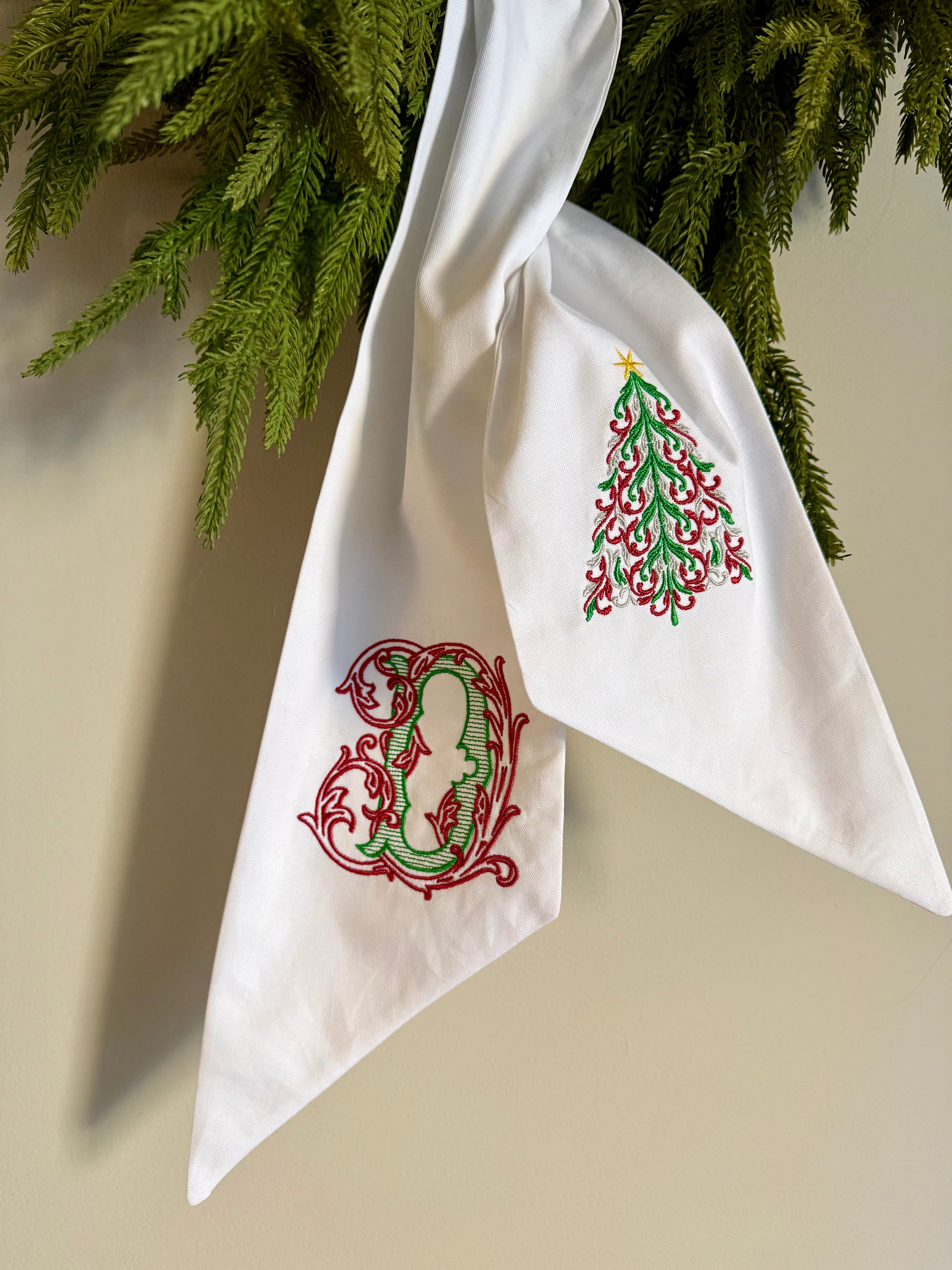 Oh, Christmas Tree! Wreath Sash