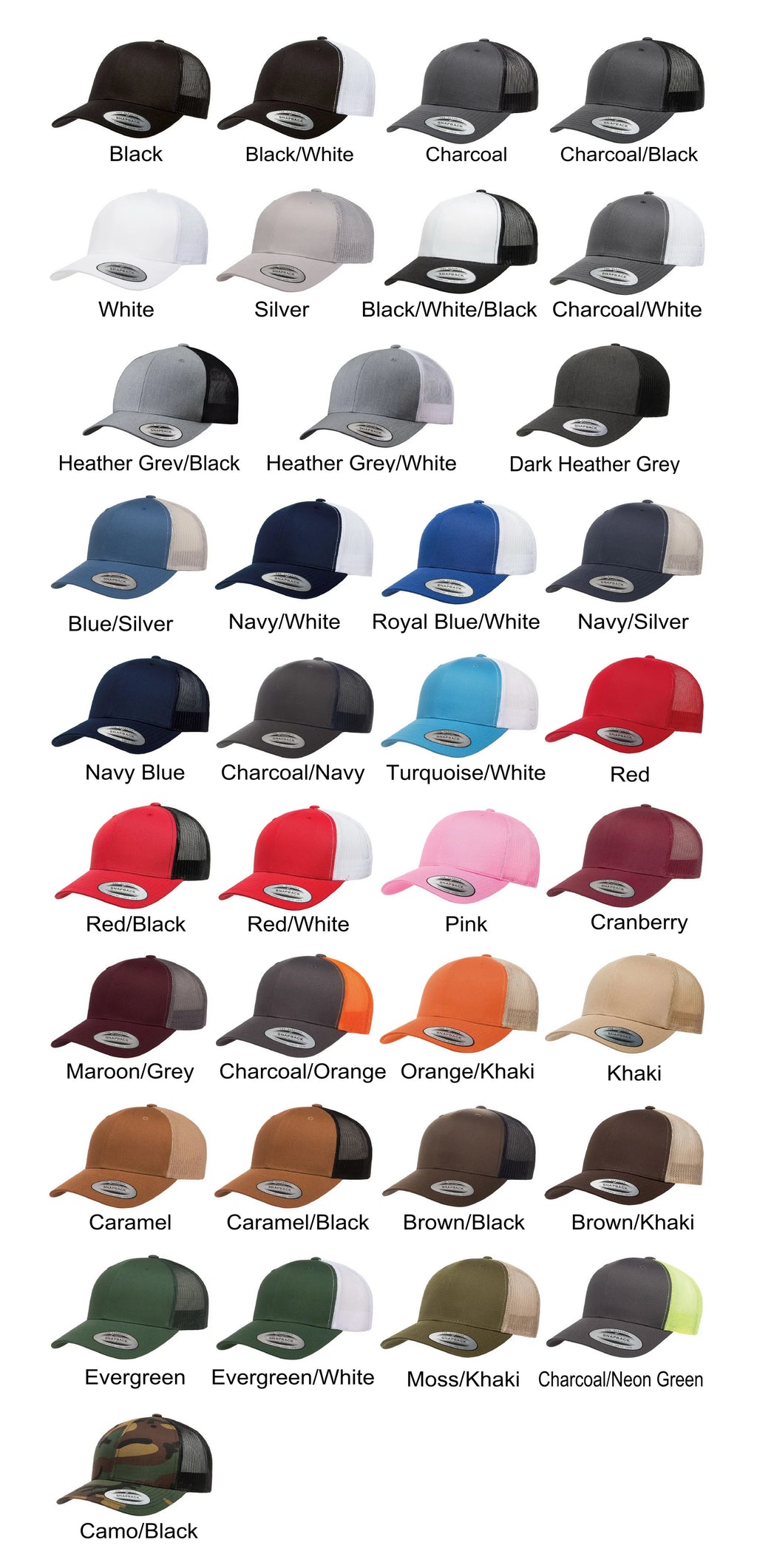 Leather Patch Trucker Hat