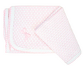 Pink Paty Receiving Blanket