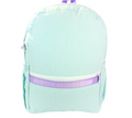 Mermaid Seersucker Backpack