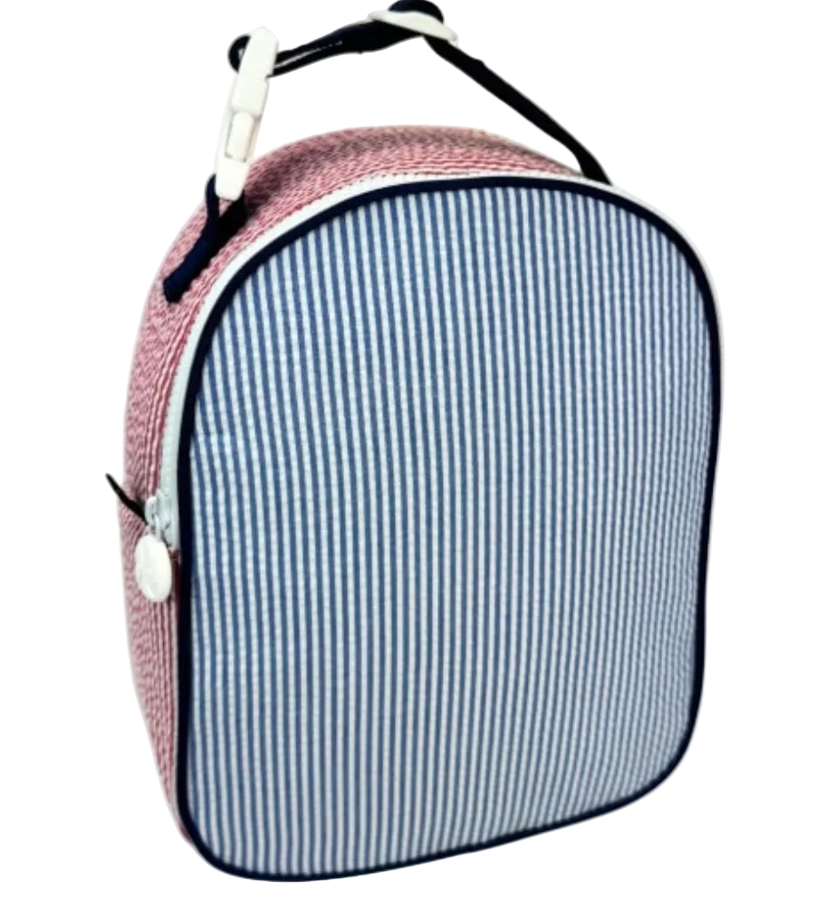 Yankee Doodle Seersucker Lunchbox