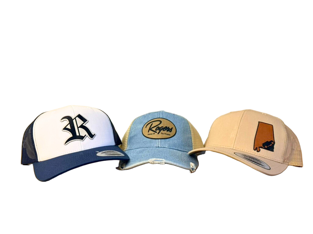 Leather Patch Trucker Hat