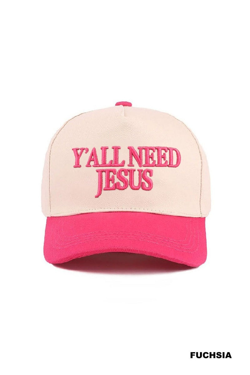 "Y'all Need Jesus" Hat