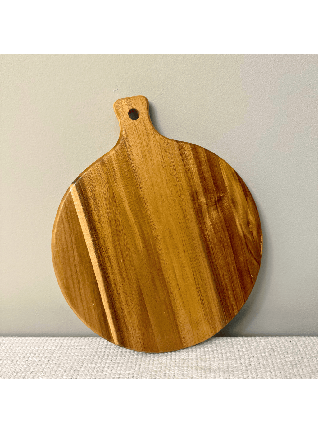 Round Acacia Wood Cutting Board