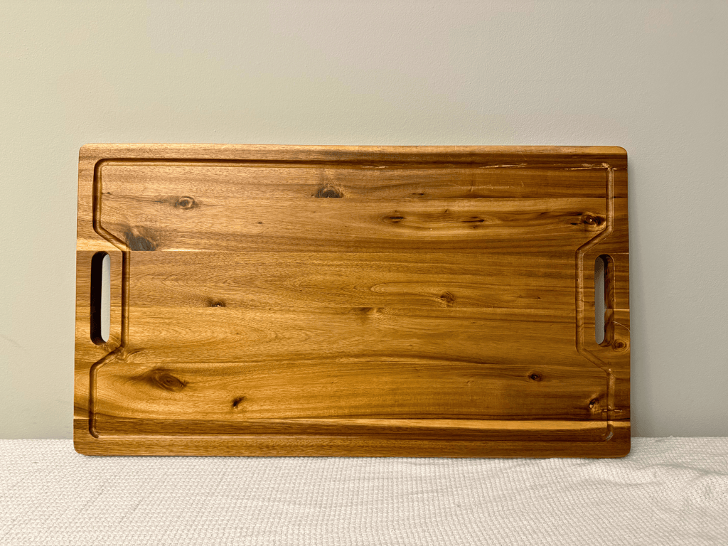 Large Rectangular Acacia Wood Cutting Board